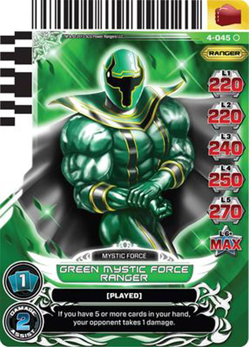 Green Mystic Force Ranger 045